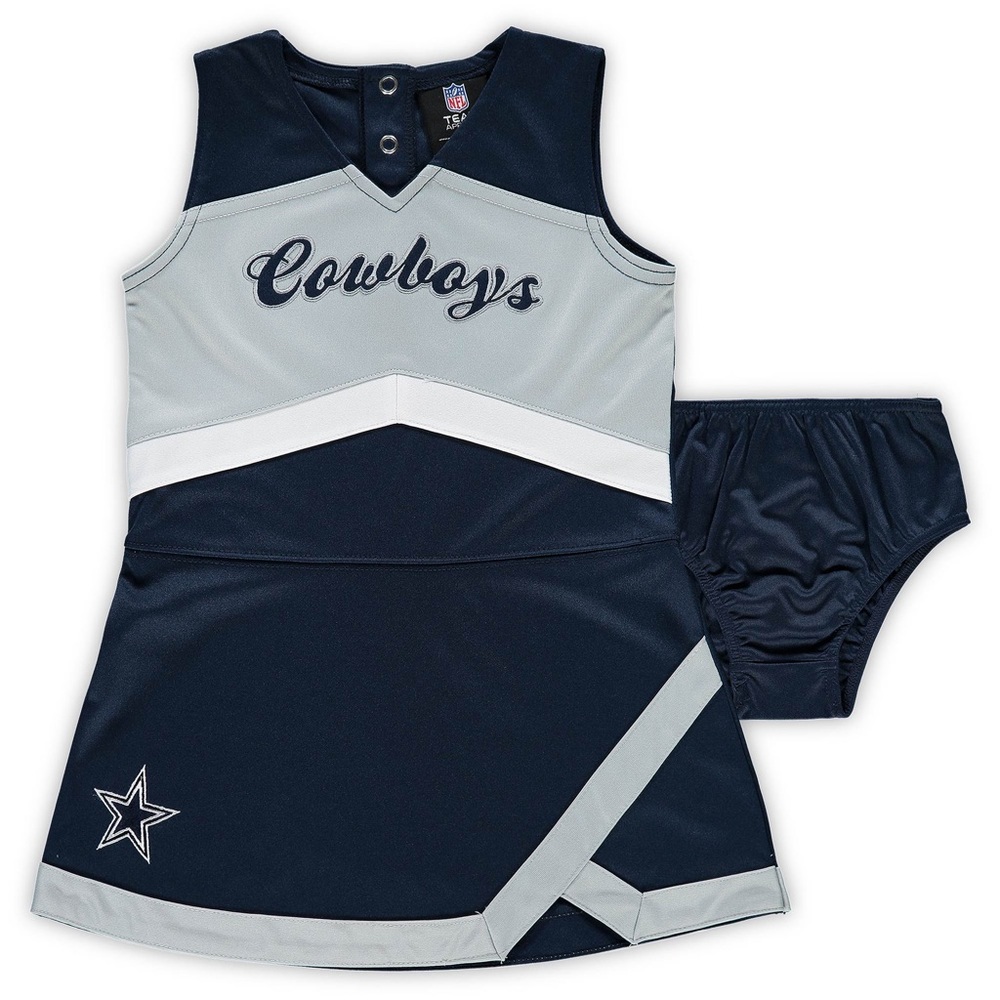 Dallas Cowboys toddler cheerleader outfit